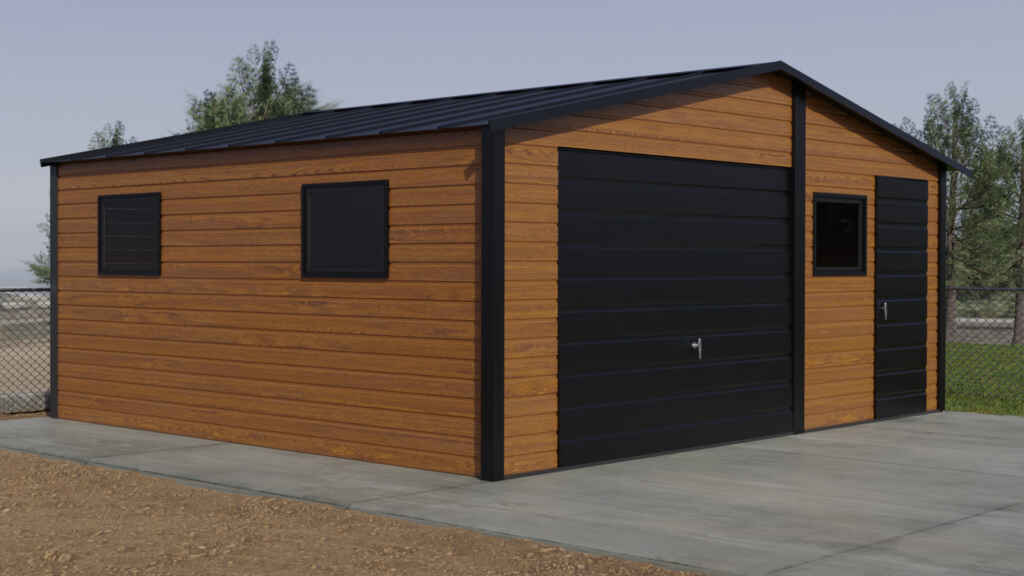 Steel Garage SW2 55