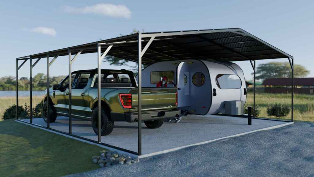 Steel Carport 2425